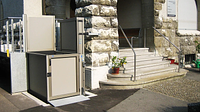 platform lift outdoor price cost Switzerland