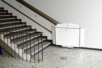 Polaris platform lift indoor closed / bottom