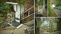Modernisation d'un monte-escaliers à plateforme en pente