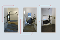 Rigert inclined platform lift in Ticino – a synonym for flexibility.