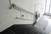 Polaris platform lift indoor open / bottom