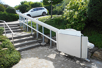 Polaris platform lift outdoor closed / bottom