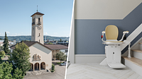 Stairlift Solaris in a Church