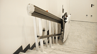 Platform lift Polaris II in the entrance area