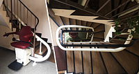 Rigert Primo Stairlift Installation in Stairwell