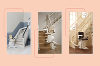 Curved stairlift