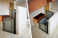 Plateforme élévatrice en intérieur