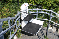 Inclined platform lifts