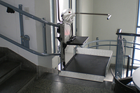 Montascale a piattaforma Pegasus Nova II 3