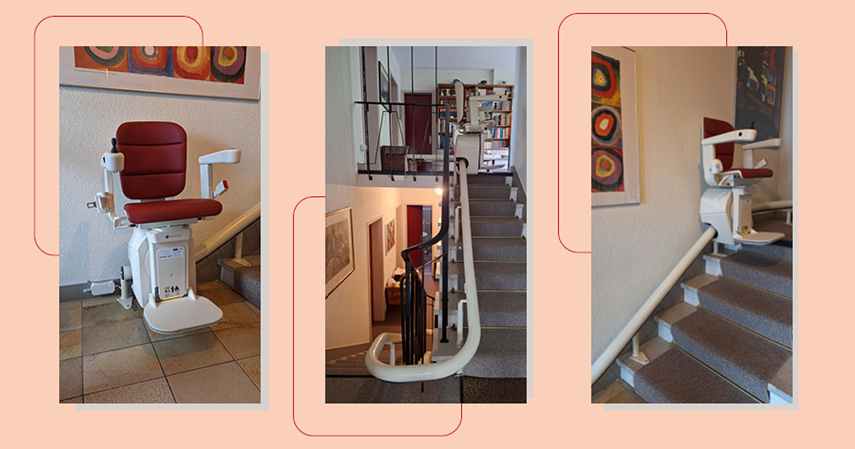Treppenlift Bern: Neue Referenzinstallation | Rigert Treppenlifte