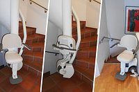 Accessibilité sans barrières avec le monte-escalier Stellar à Steinhausen